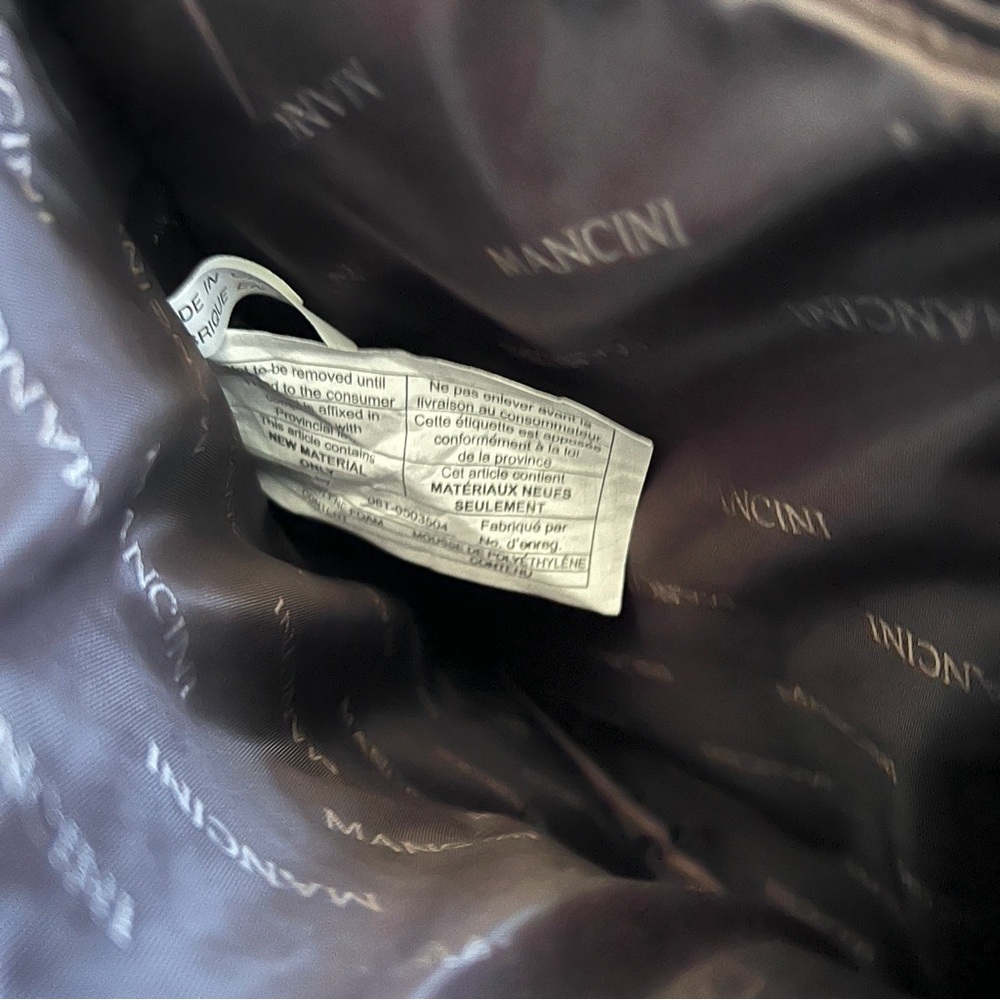 NWT! Mancini 100% Leather, Flap Messenger Bag for Laptops and Tablets, Brown - Picture 11 of 13